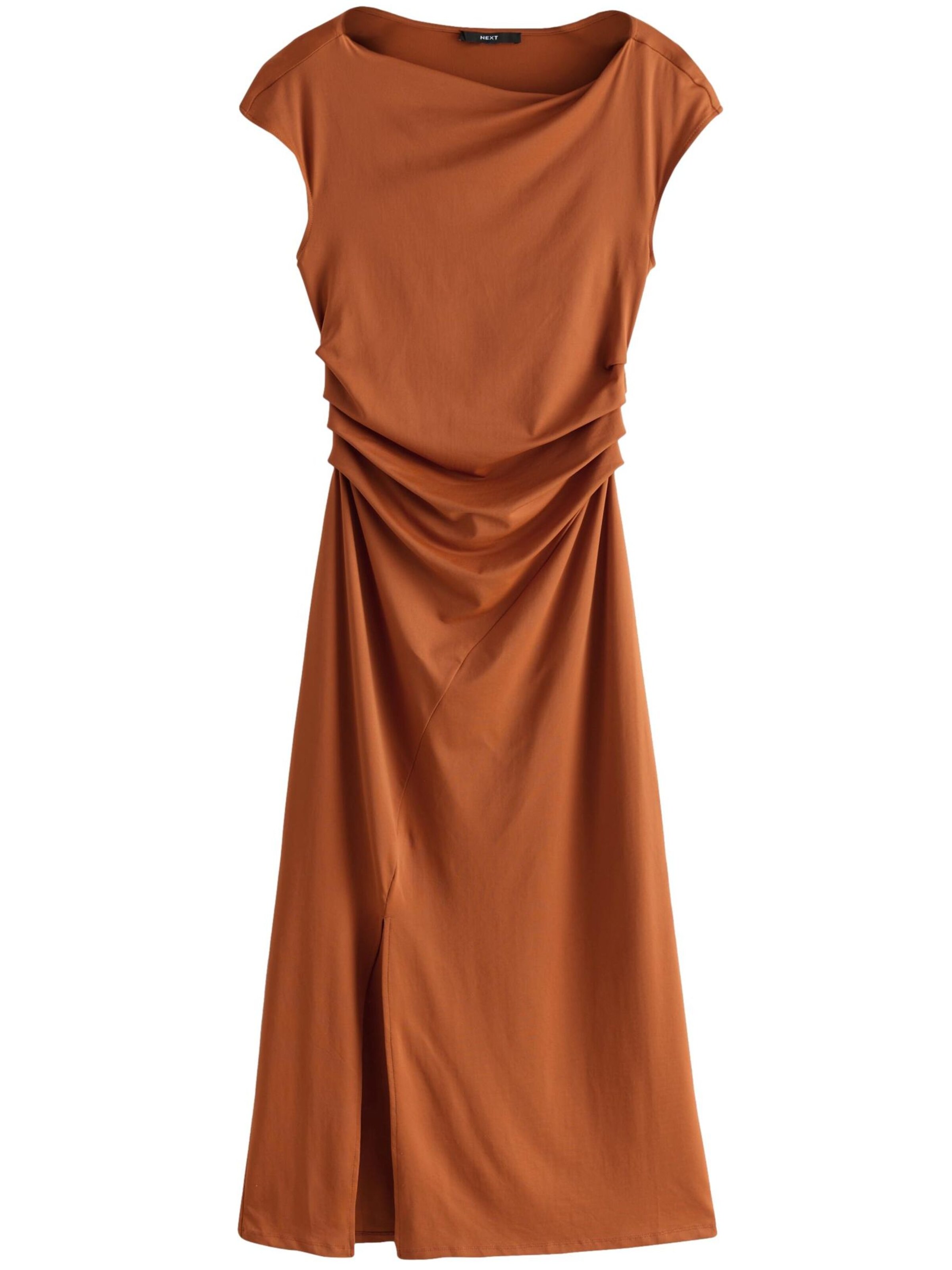 Next Dress in Brown: front