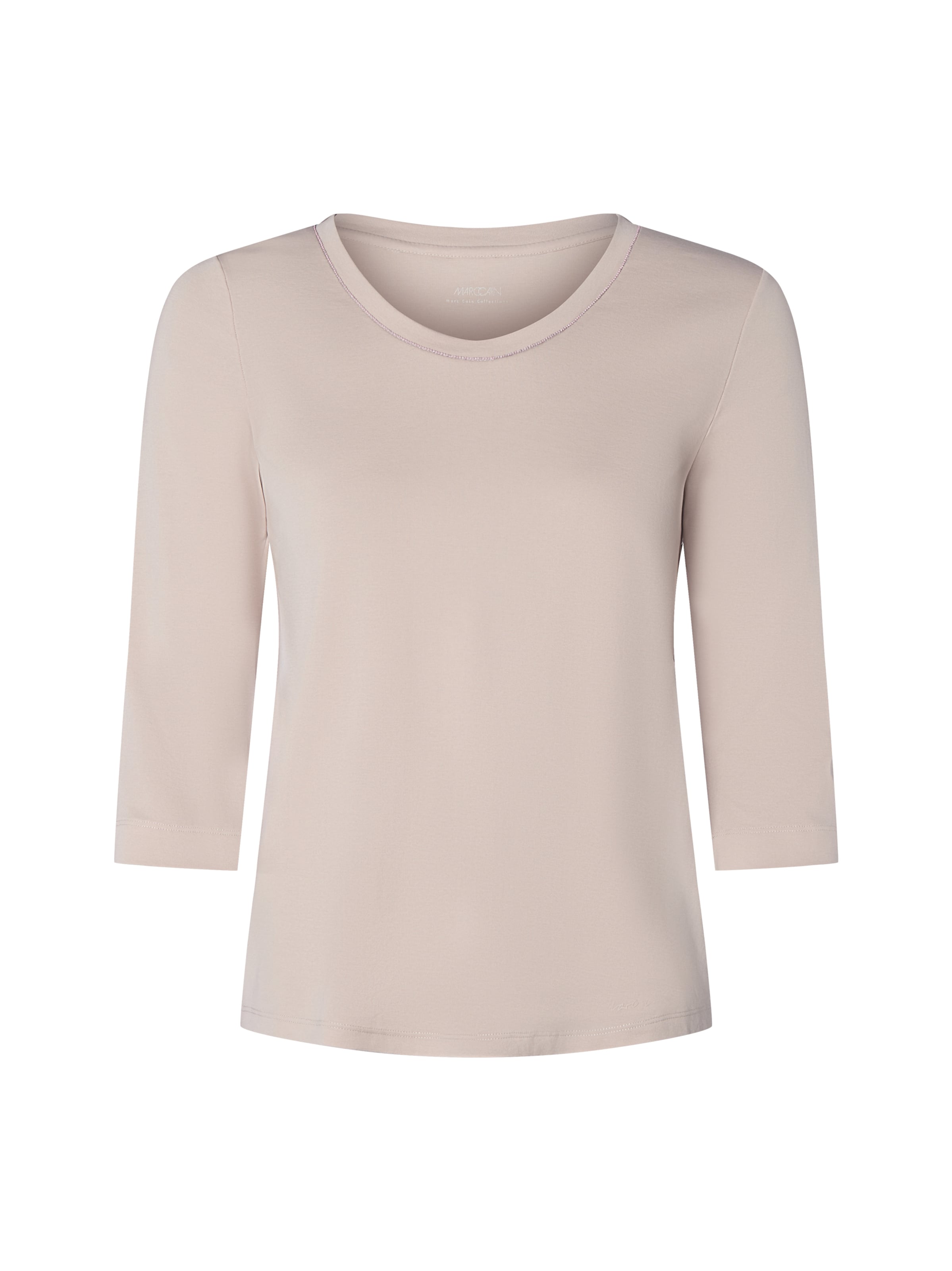 T-shirt Marc Cain en beige : devant