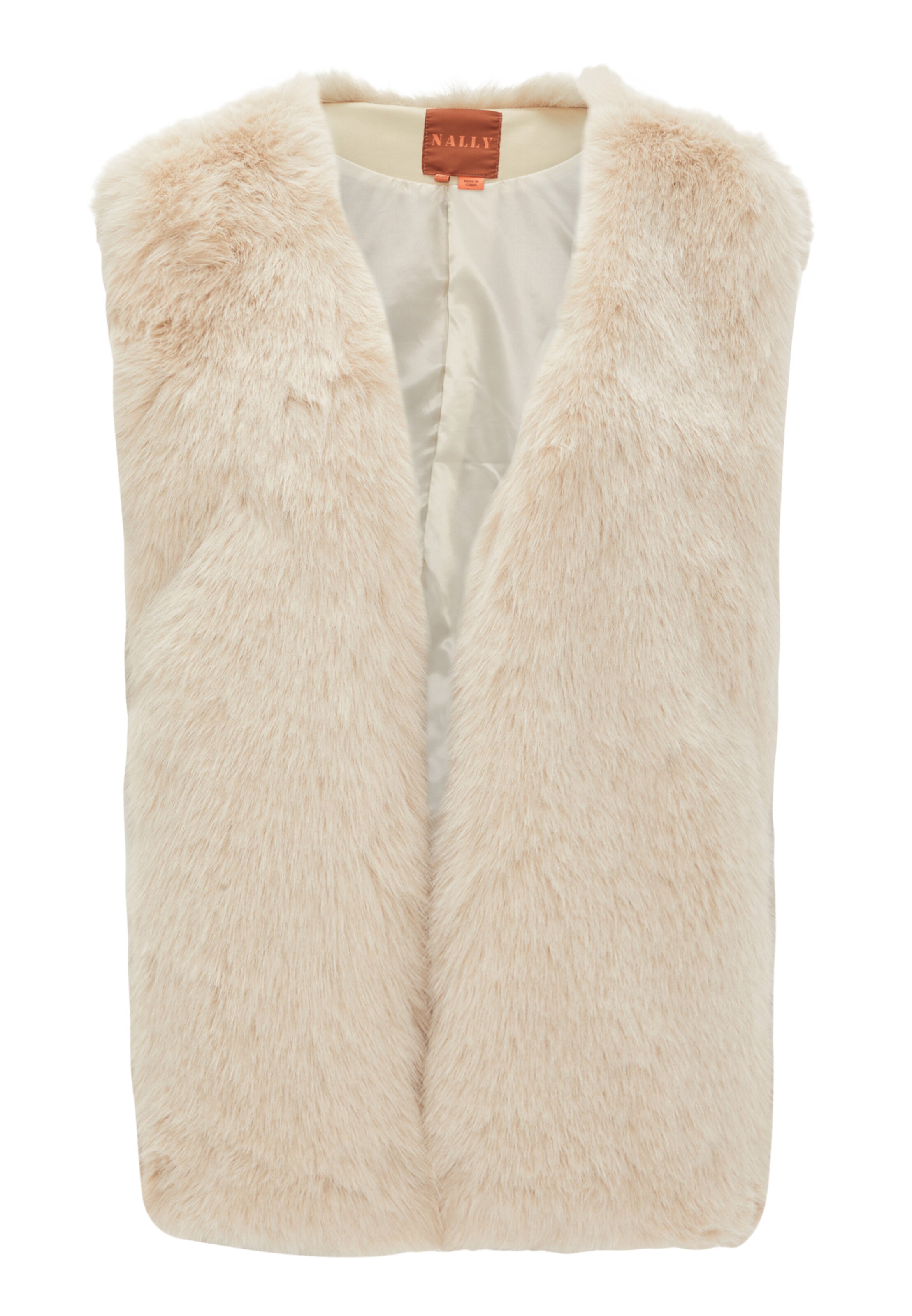 NALLY Weste in Grau: Vorderseite