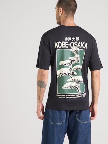 Only & Sons - Camiseta 'ONSAXEL BONSAI' en negro: frente