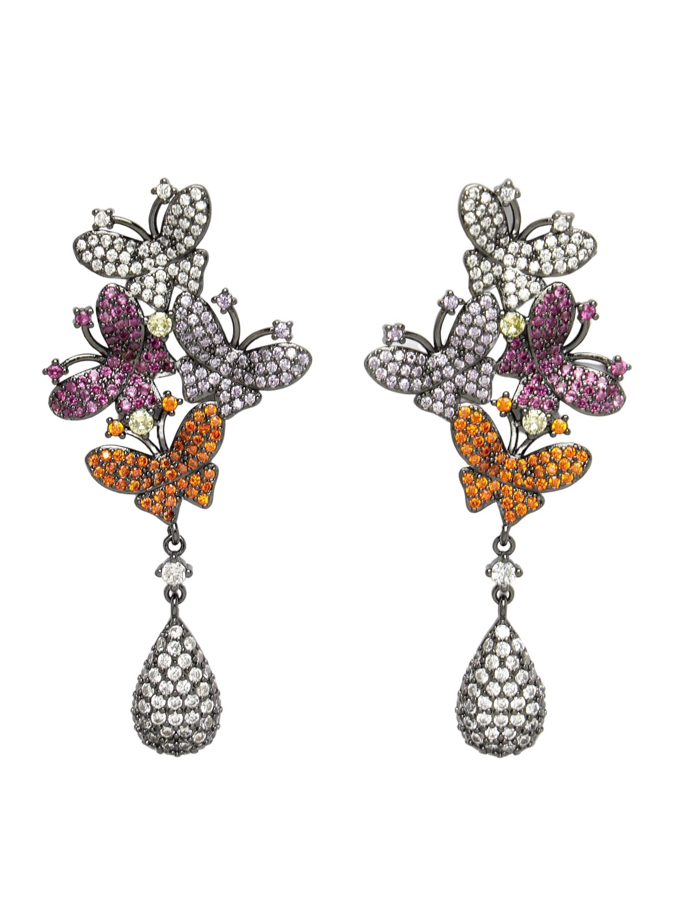 Orecchini 'Magdalenaya' di AVANT-GARDE PARIS in colori misti: frontale