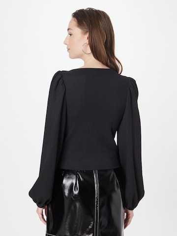 Monki Blouse in Black