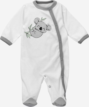 Baby Sweets Romper/Bodysuit 'Baby Koala' in Grey: front