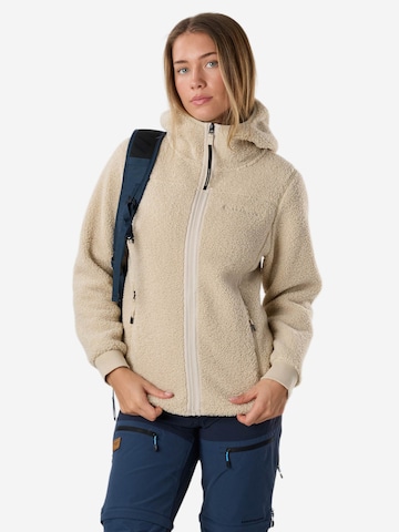 SWEDEMOUNT Fleece jacket 'Lofoten' in Beige