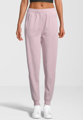 Tapered Pantaloni di FILA in rosa: frontale