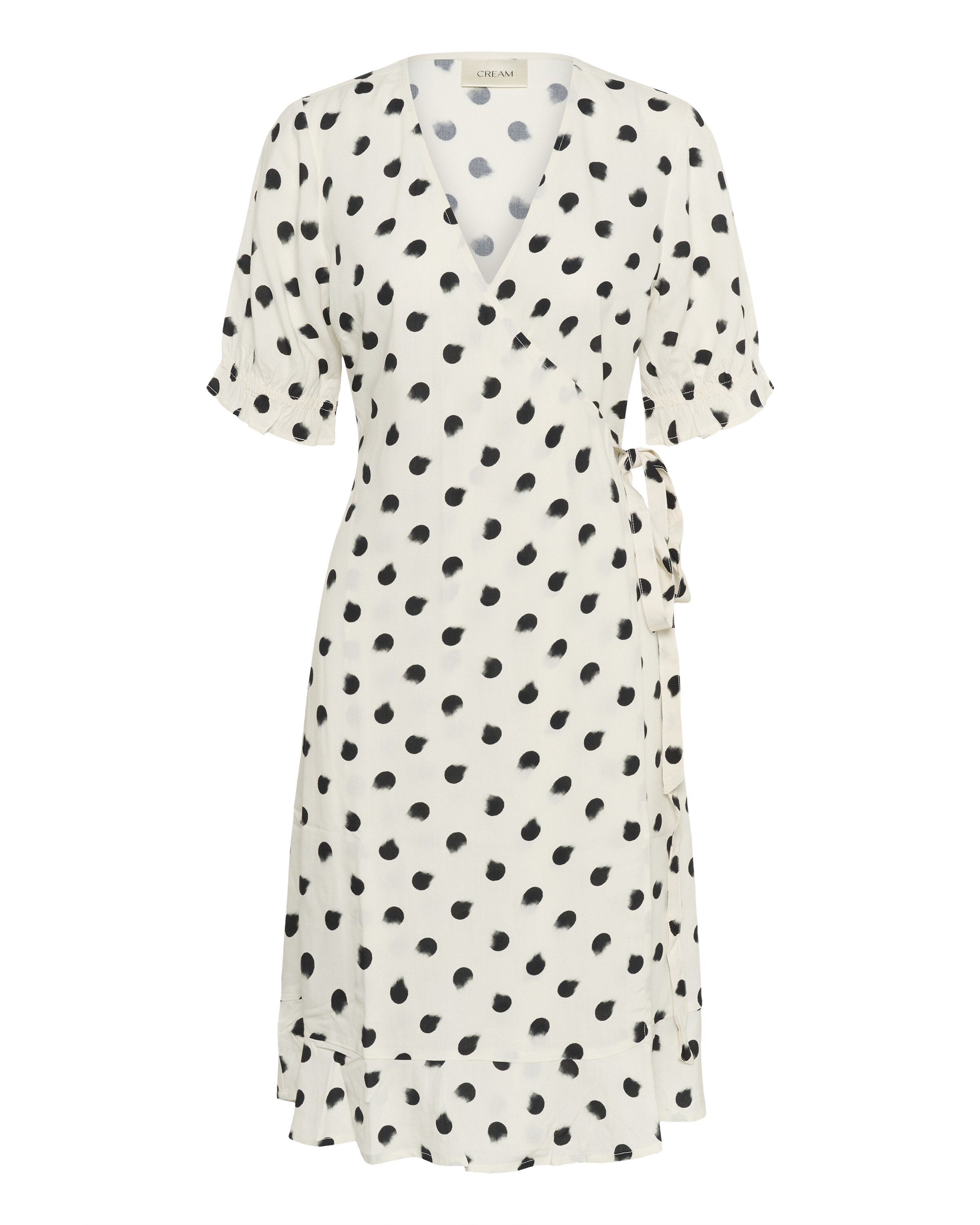 Robe Cream en blanc : devant