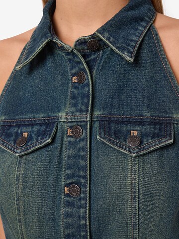 Robe-chemise 'NMLARDIE' Noisy may en bleu