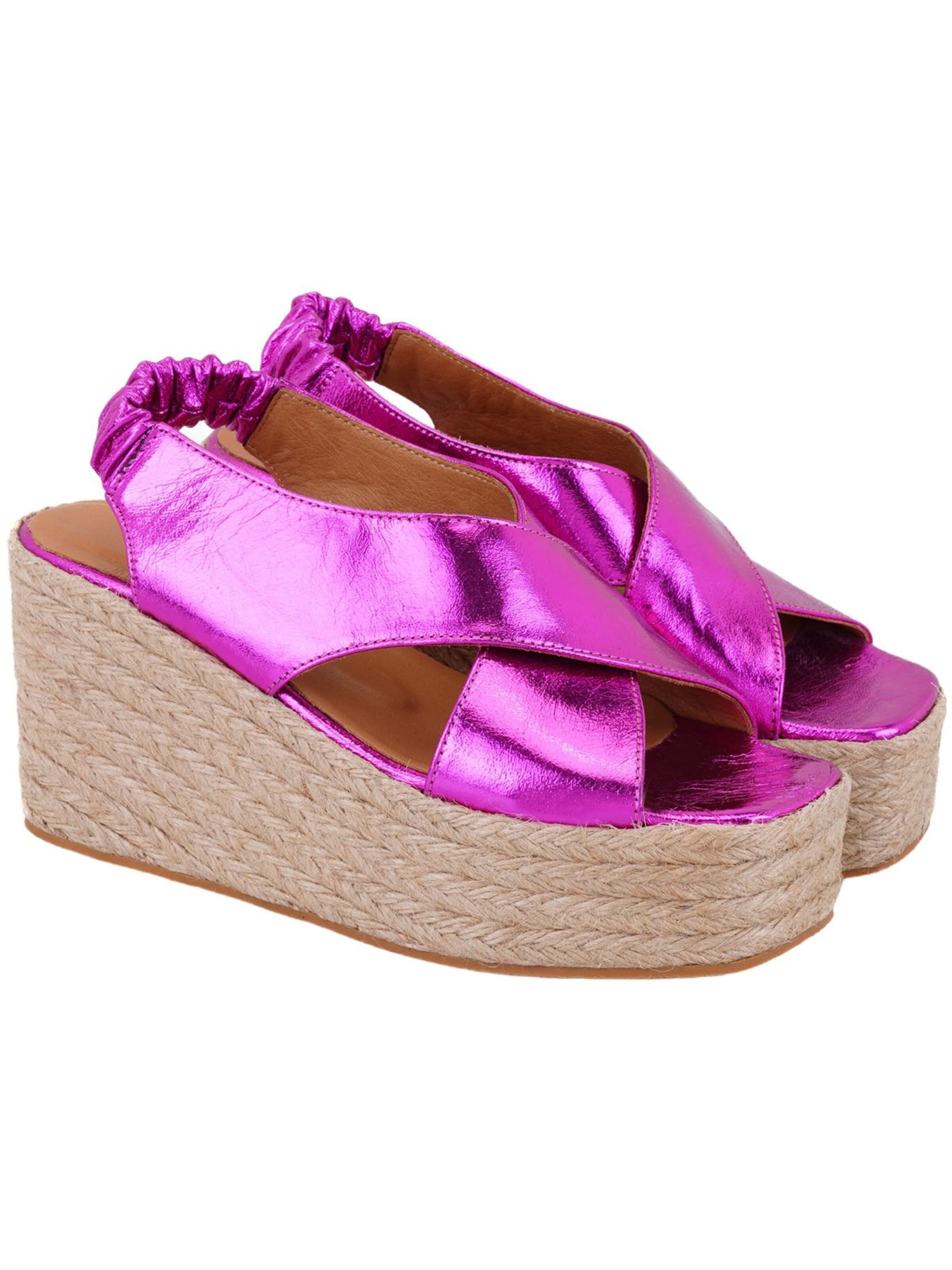 Sandales 'Keilsandalen' Desa en rose