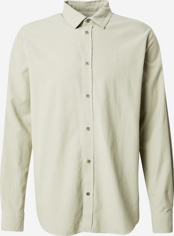 ARMEDANGELS Comfort Fit Hemd OVERSHIRT in Grün: Vorderseite