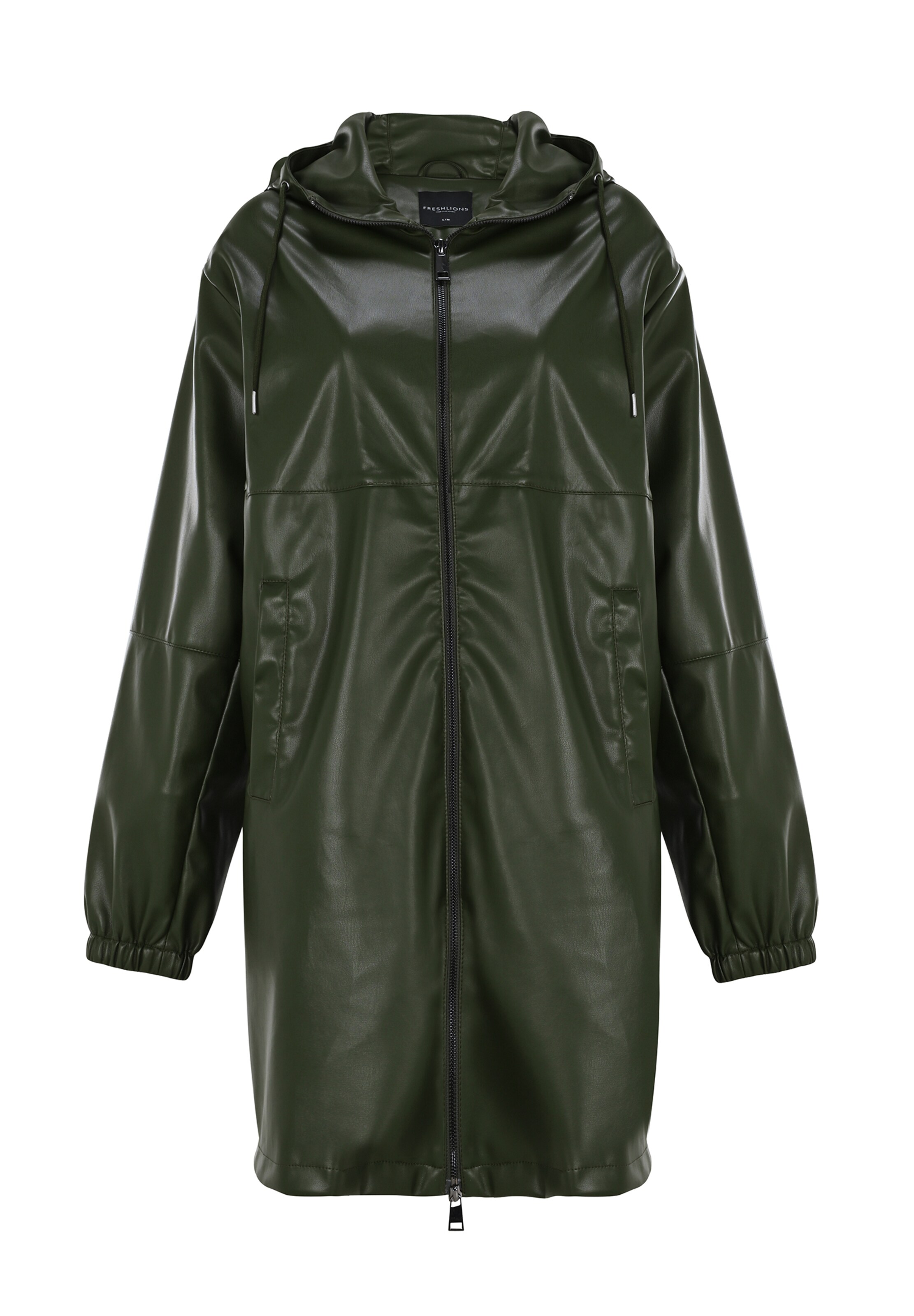 FRESHLIONS Jacke 'Gillian' in Braun: Vorderseite