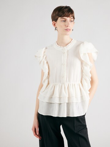 Camicia da donna 'FULTON' di Munthe in beige: frontale