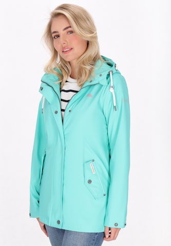 Schmuddelwedda - Chaqueta funcional en verde: frente
