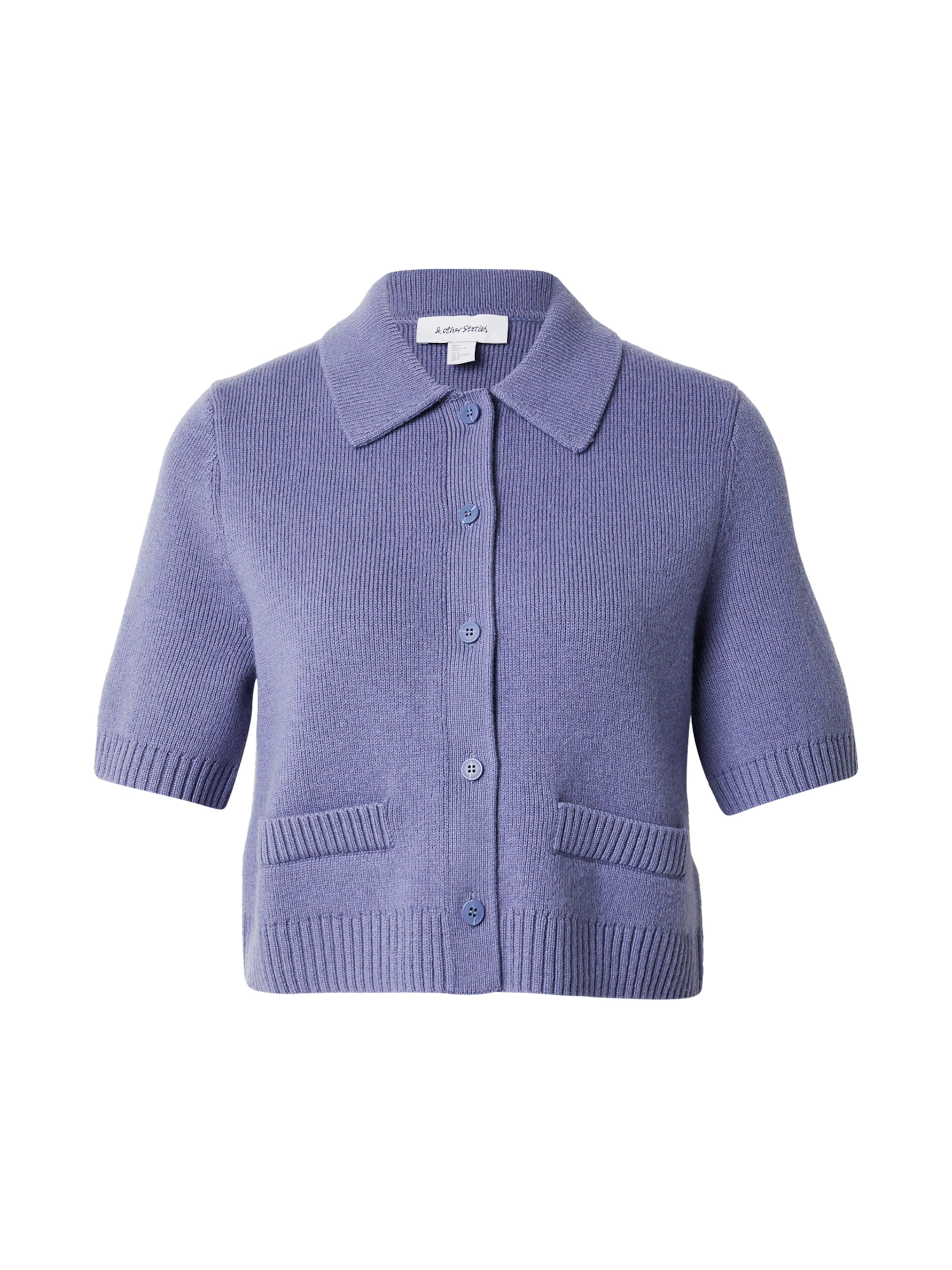 & Other Stories Вязаная кофта в Синий: спереди