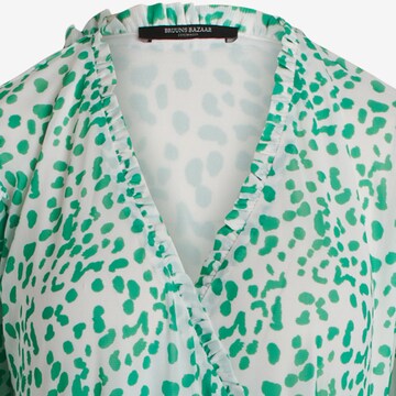 Rochie tip bluză 'Thora Norah' de la BRUUNS BAZAAR pe verde