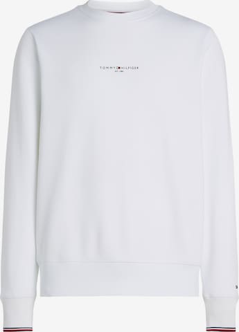 Sweat-shirt TOMMY HILFIGER en blanc : devant
