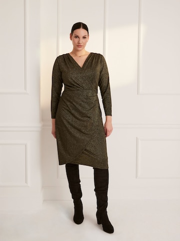 Robe 'Carmen' Guido Maria Kretschmer Curvy en vert