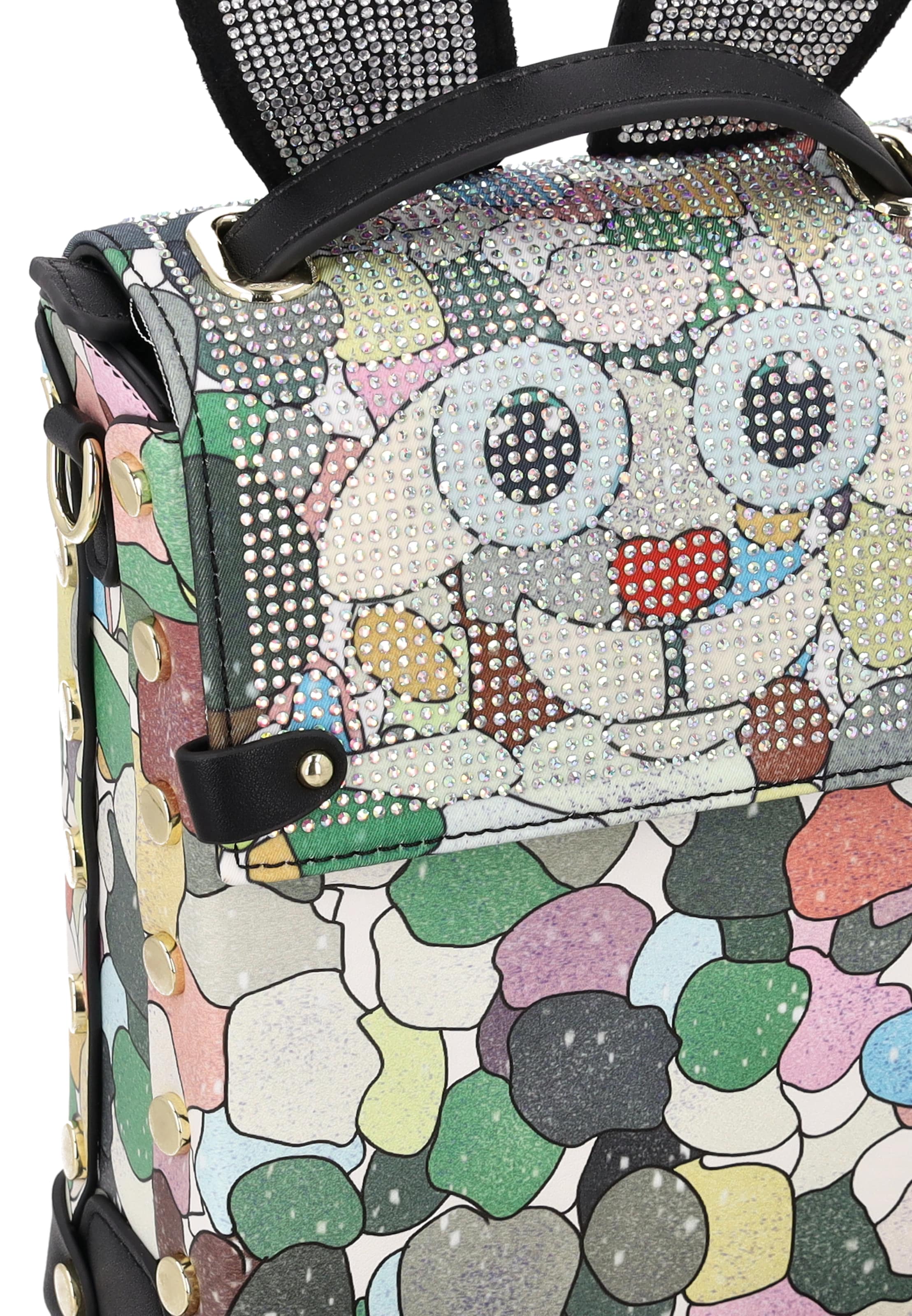 MYMO - Bolso de hombro 'Pop Eyetheme' en negro
