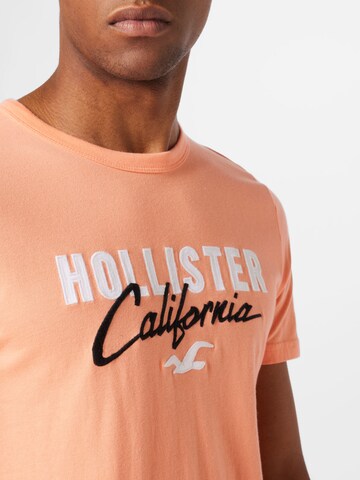 HOLLISTER T-shirt i orange