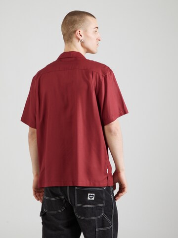 ELEMENT Regular fit Button Up Shirt 'BOWLING' in Red