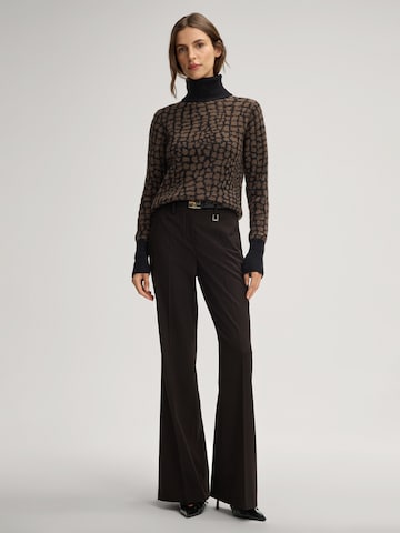 évasé Pantalon à plis 'Polina' JOOP! en noir