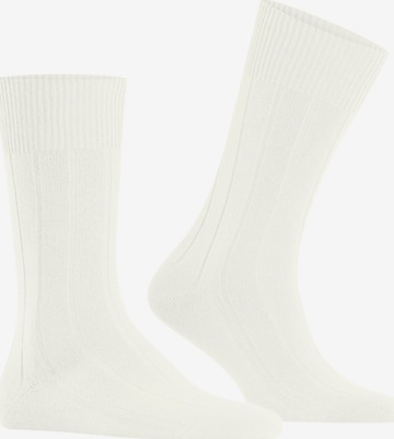 FALKE Socks 'Lhasa Rib' in White: front