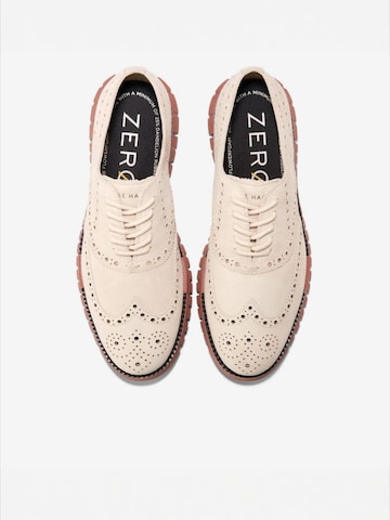 Cole Haan Schnürschuh 'ZG RMSTD WING ULINED' in Weiß