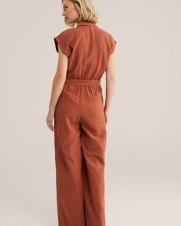 WE Fashion Kombinezon | oranžna barva