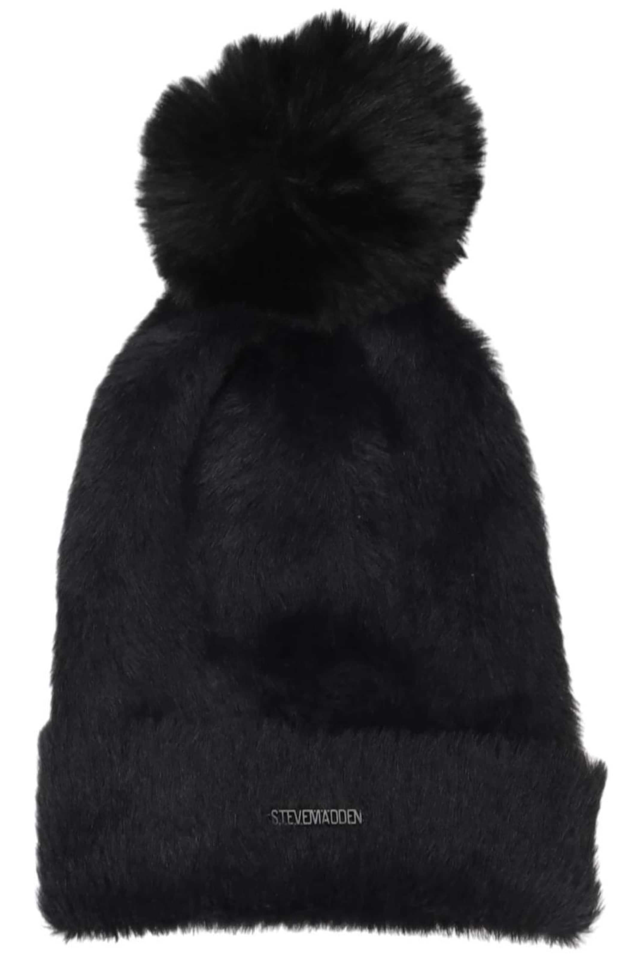 STEVE MADDEN Hat & Cap in One size in Black: front