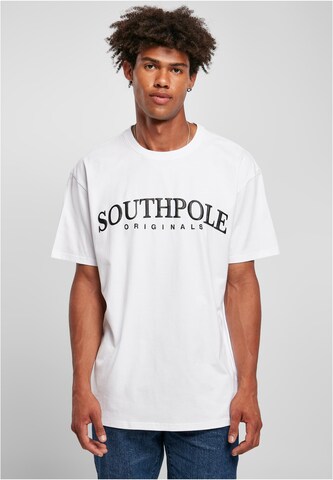SOUTHPOLE T-Shirt in Weiß: Vorderseite