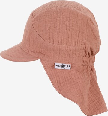 STERNTALER Beanie in Pink: front