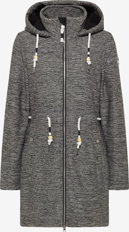 Schmuddelwedda Fleece Jacket in Grey: front