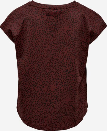 T-Shirt fonctionnel 'Amaru' Only Play Girls en rouge