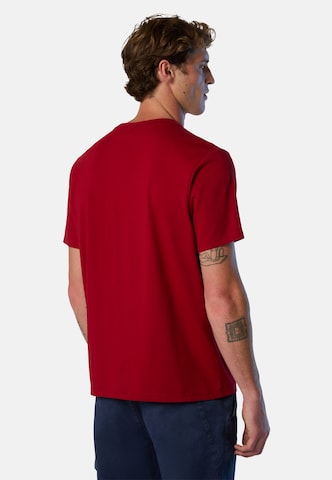 T-Shirt North Sails en rouge