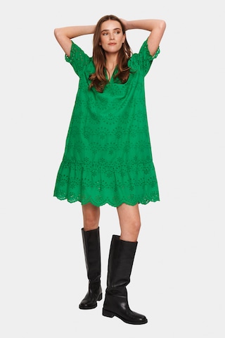 SAINT TROPEZ Obleka | zelena barva