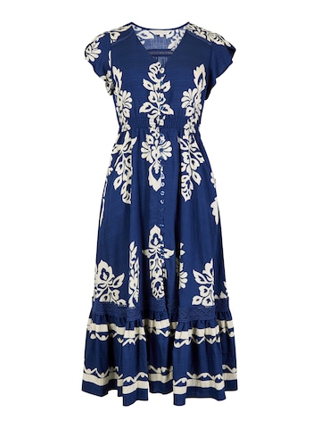 Robe ' ' Apricot en bleu