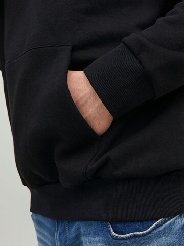 Jack & Jones Plus Μπλούζα φούτερ 'JJEcorp' σε μαύρο