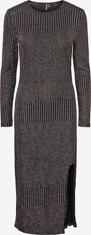 PIECES Knitted dress 'MARY' in Black: front