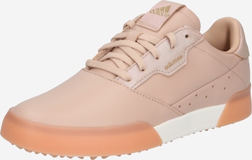 adidas Golf Athletic Shoes 'Retro' in Pink: front