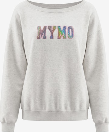 MYMO - Sudadera en blanco: frente