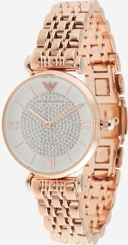 Emporio Armani Analog Watch in Gold: front