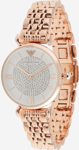 Emporio Armani Analoog horloge in Goud: voorkant