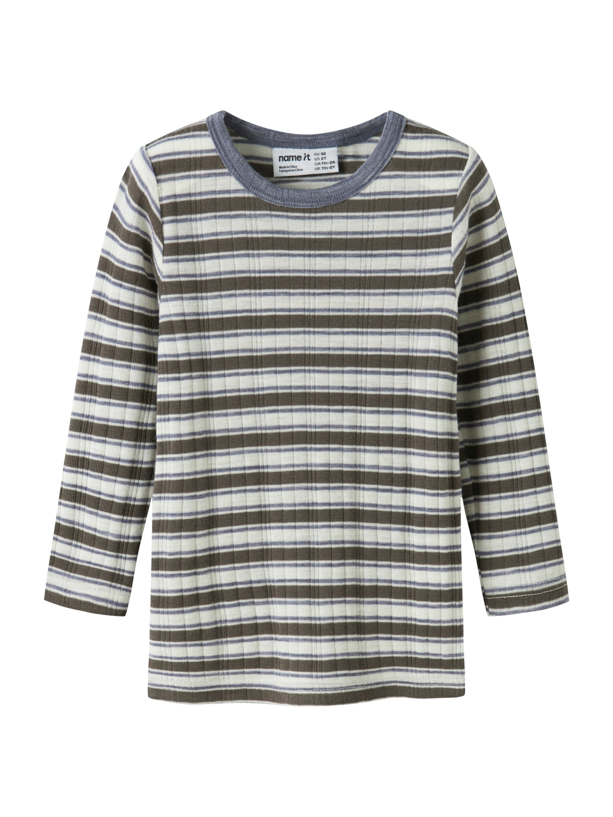 T-Shirt 'NMMWANG' NAME IT en blanc : devant