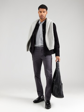 Slimfit Pantaloni 'KENSINGTON' di Hackett London in grigio