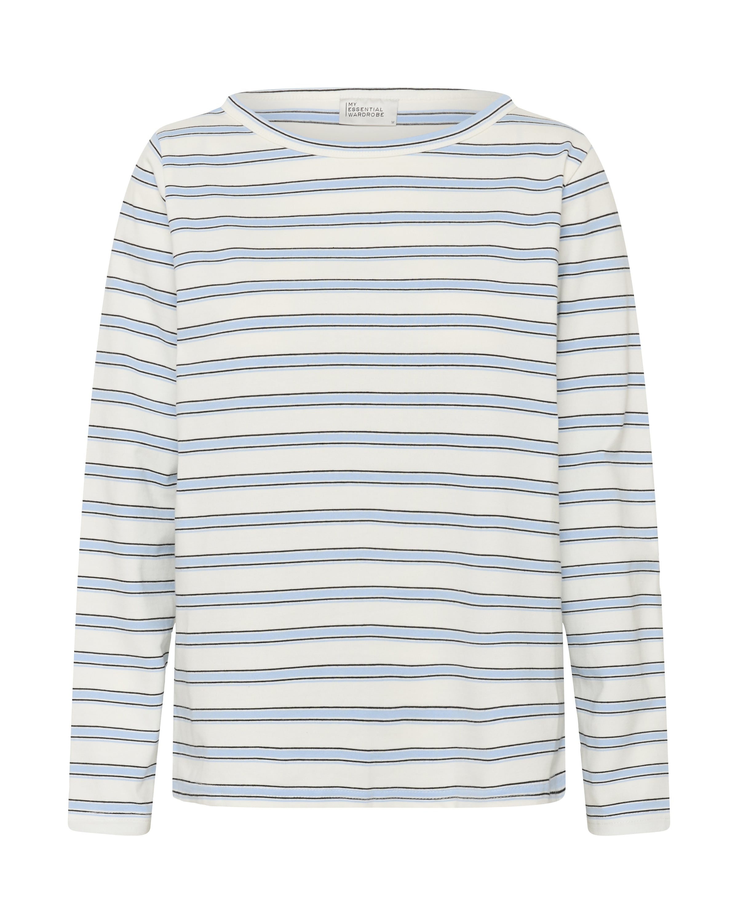 My Essential Wardrobe Shirts 'Asla' i L i grøn / hvid, Produktvisning