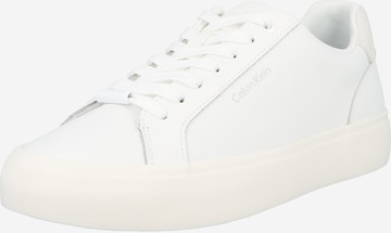 Calvin Klein Низкие кроссовки в Белый: спереди