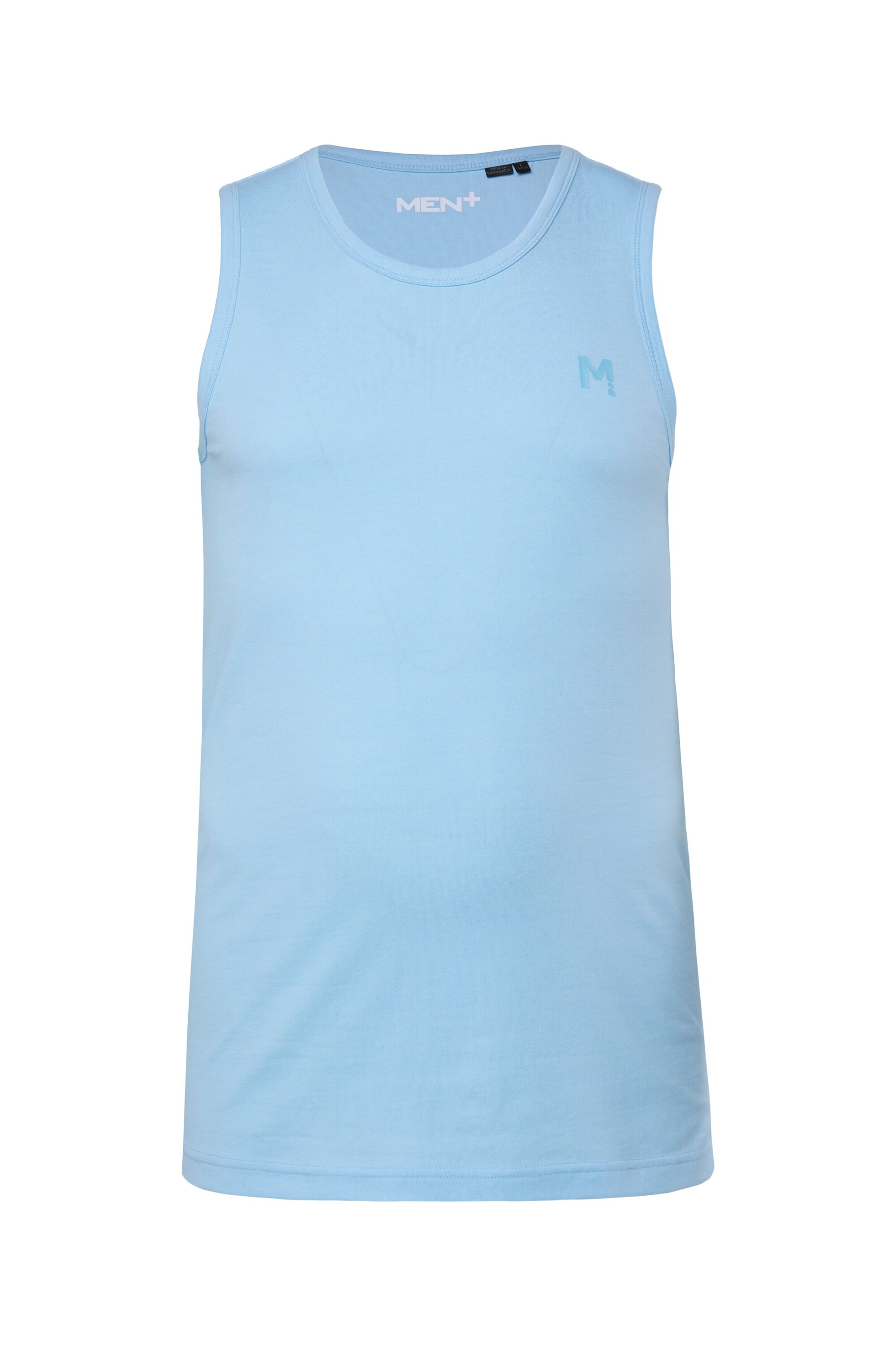 Men Plus Shirt in Blau: Vorderseite