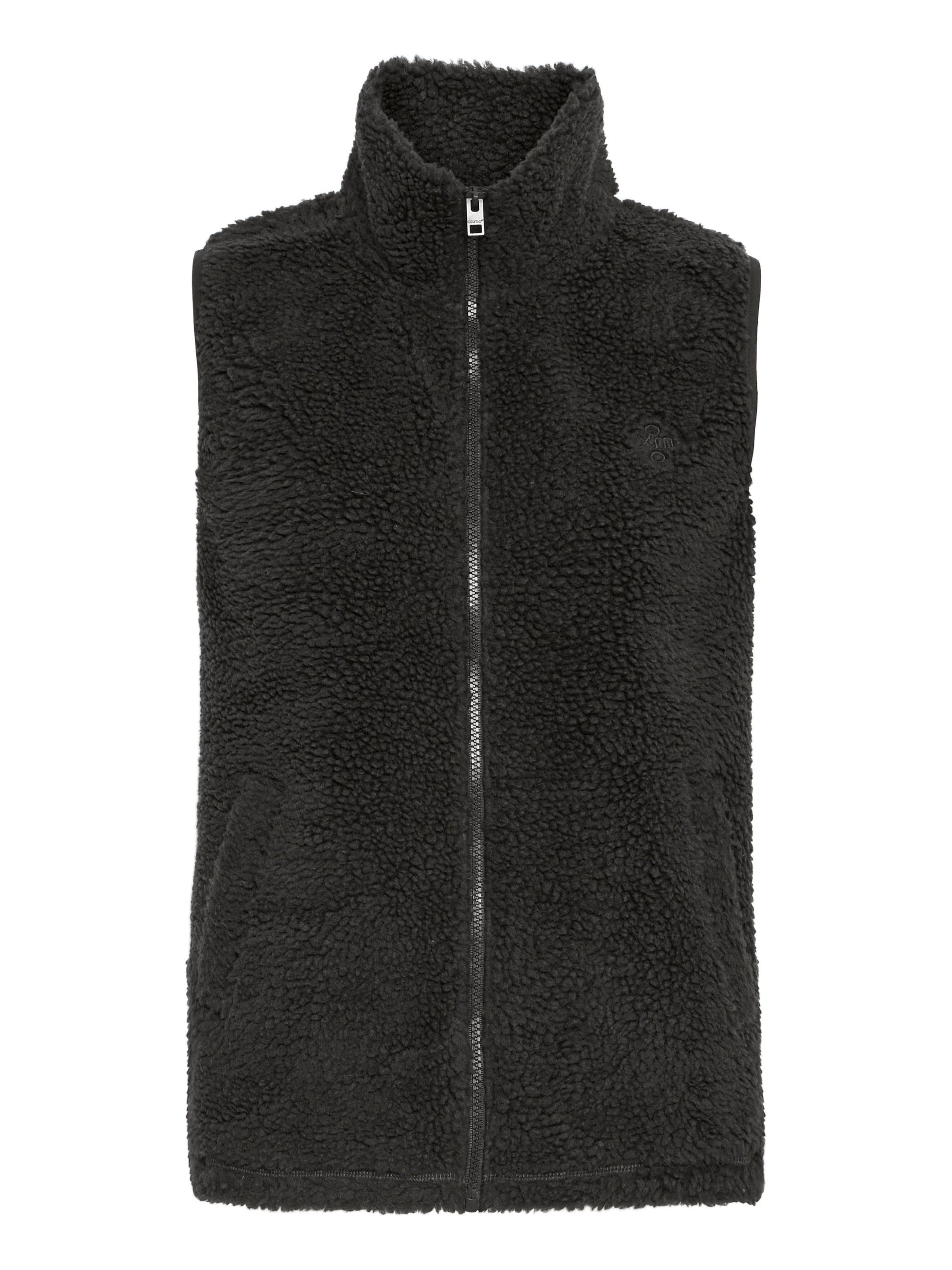 Oxmo Weste 'TINNE' in Schwarz: Vorderseite