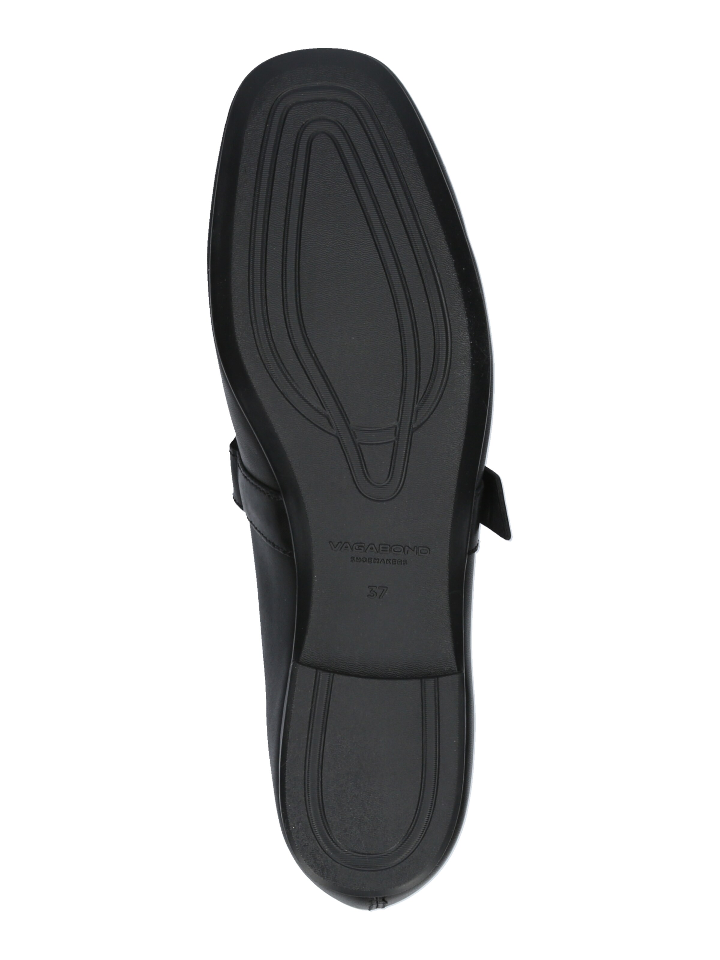 Balerini cu curea glezna 'JOLIN' de la VAGABOND SHOEMAKERS pe negru