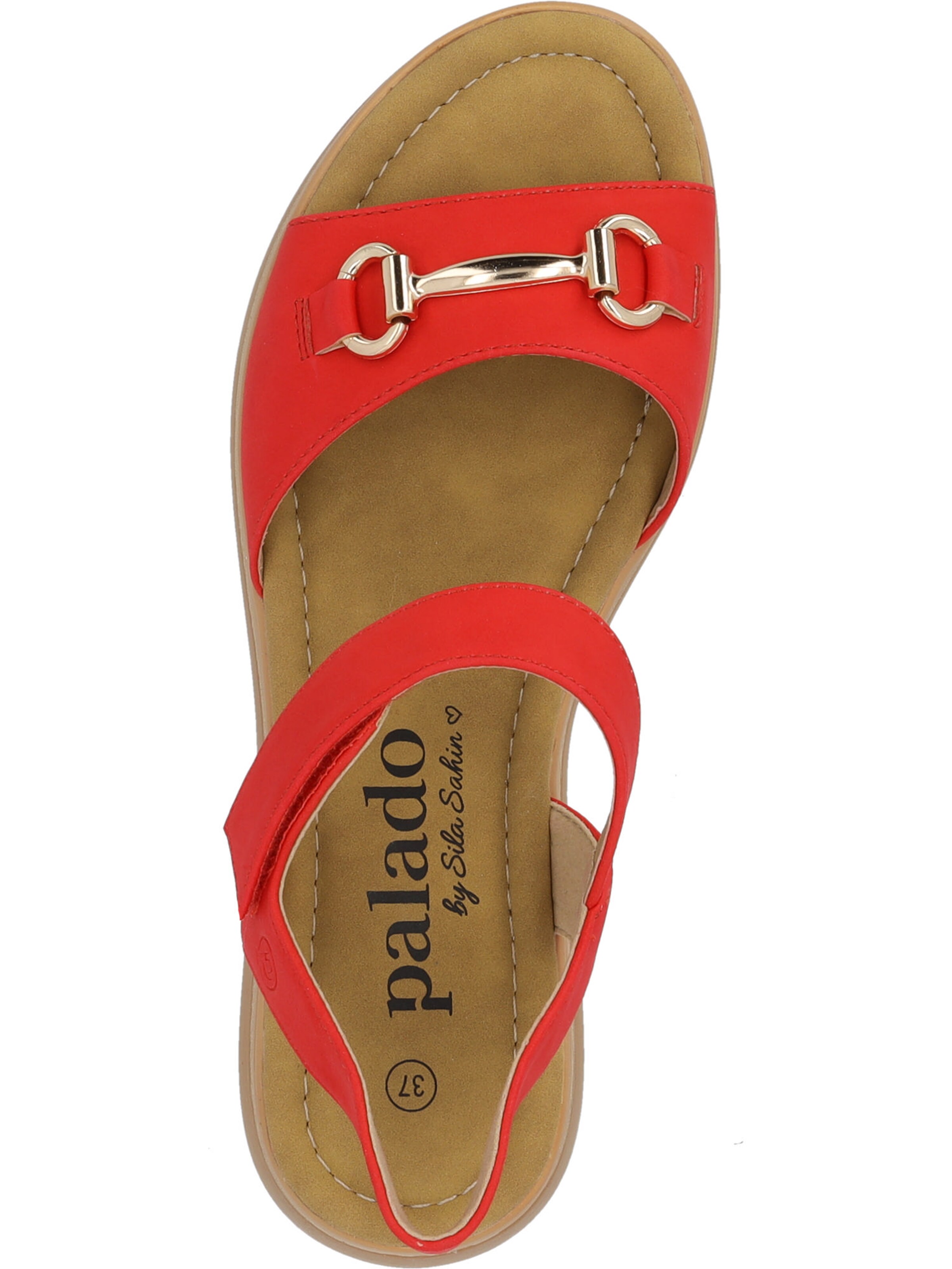 Palado by Sila Sahin - Sandalias 'Palado Stamelos by Sila Sahin' en rojo