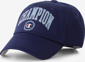 Champion Authentic Athletic Apparel Cap in Blau: predná strana